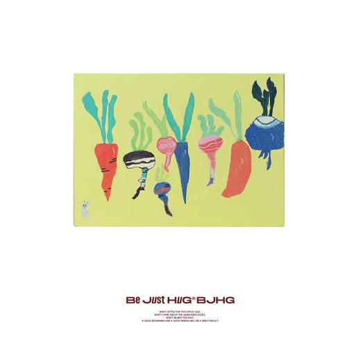 BJHG不计后果 不鸣系列版画 关注孤独症儿童公益行动创意手绘版画 商品图2