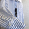 丁摩 所见即所得 篙级感简约条纹长袖翻领衬衫上衣女5ZF-1020 商品缩略图2