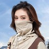 【男女同款 面罩帽子一体】夏季防晒面罩帽子遮阳帽女冰丝透气围脖开车面巾护颈 商品缩略图2