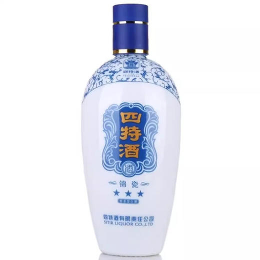 四特酒 锦瓷三星 特香型白酒52度 460ml*1瓶/2瓶 商品图3