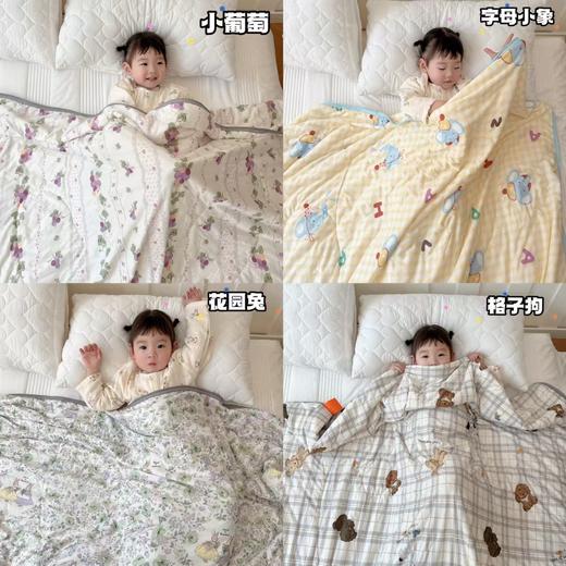2025年新款儿童针织棉夏凉被亲子被柔软亲肤舒适透气不闷热柔 商品图1