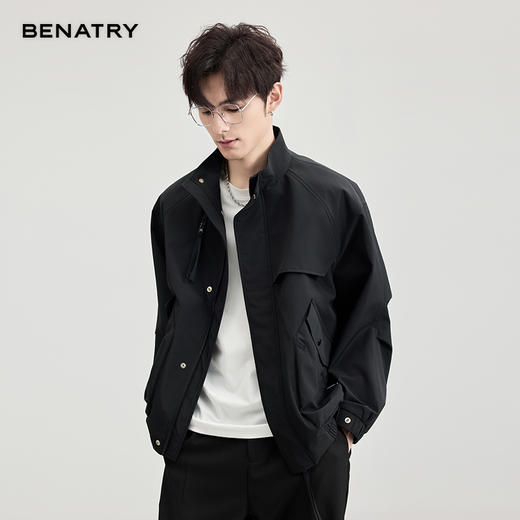 贝纳川立领口袋茄克ECF100002 商品图3