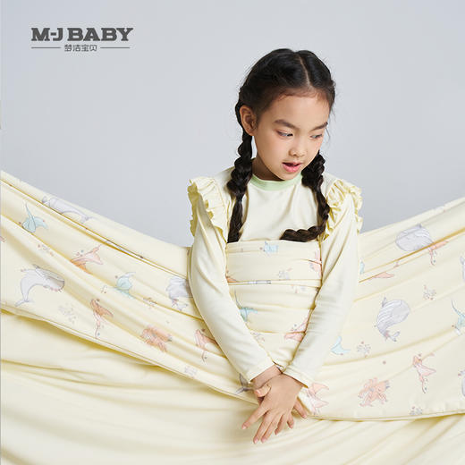 【春上新】10楼 梦洁宝贝  夏被 小清柔凉感针织夏被：花花鲸灵 150*200 240g 吊牌价1598元 活动价899元 商品图1