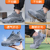 2025新款夏季款劳保鞋防砸防刺穿欧标钢包头凯夫拉底EVA底灰色低帮安全鞋 商品缩略图5