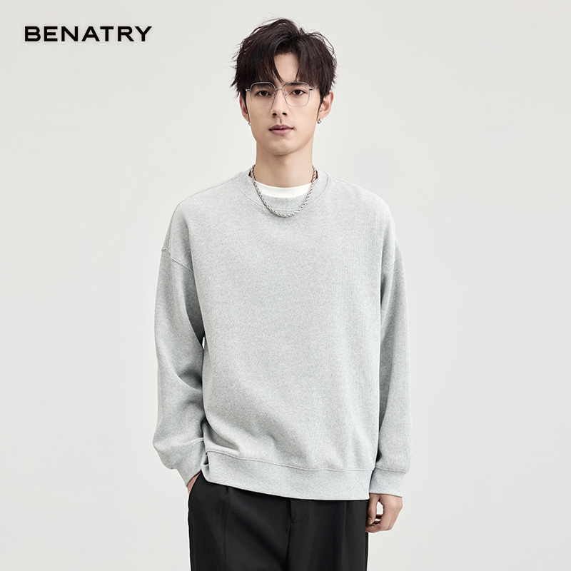 贝纳川时尚针织卫衣ECF124001