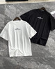 马吉拉LOGO刺绣情侣T（只有黑色） 商品缩略图5