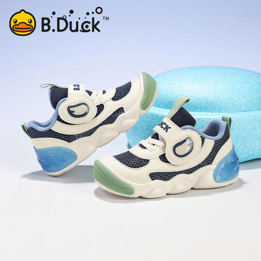 B.Duck小黄鸭童鞋夏季儿童运动鞋23-30 B1686871 商品图0