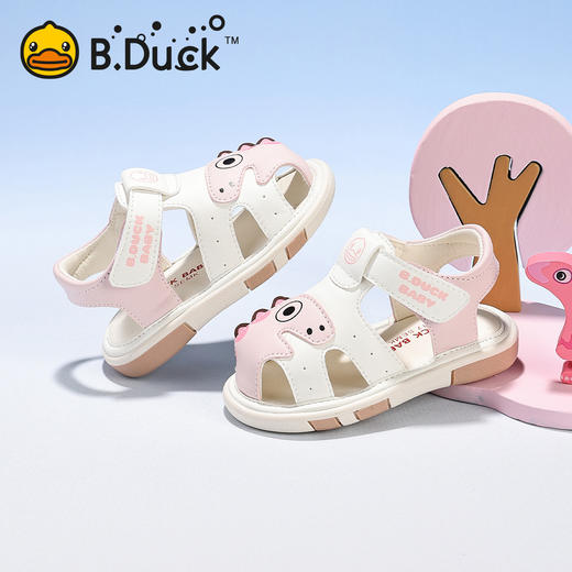 B.Duck小黄鸭童鞋夏季儿童凉鞋18-23 BY2686814 商品图0