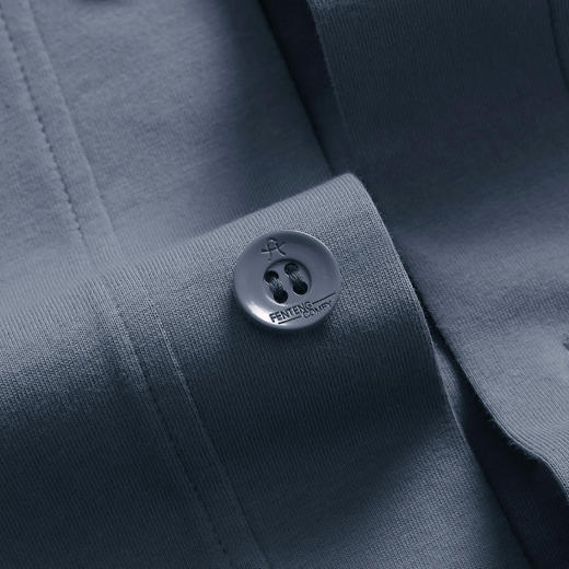 【芬腾】睡衣5A抗菌情侣新款夏季纯棉V领男短袖套装全棉可外穿家居 商品图3