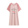 芬腾睡裙女夏季纯棉短袖薄款连衣裙宽松大码孕妇睡衣女夏天家居服 商品缩略图4