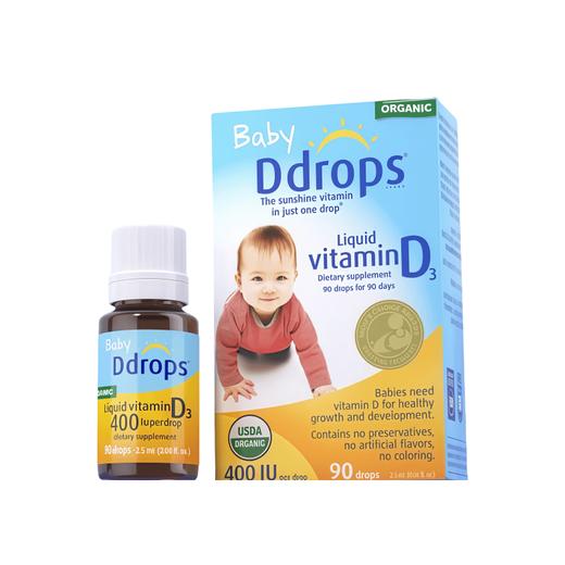 Ddrops婴幼儿维生素D3滴剂 商品图3