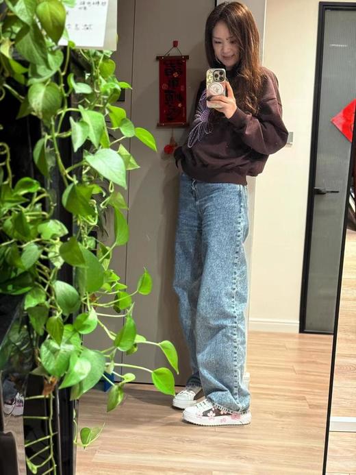 驴家LVxTM村上隆联名款驴牌L家TimeOut樱花系列休闲小白鞋运动鞋（HC） 商品图6