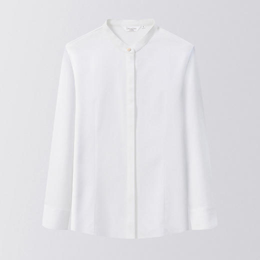 【含莫代尔 】罗蒙女士舒适微弹长袖衬衫温柔气质商务日常衬衣女 商品图2