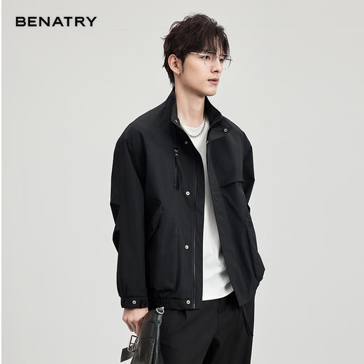 贝纳川立领口袋茄克ECF100002 商品图2