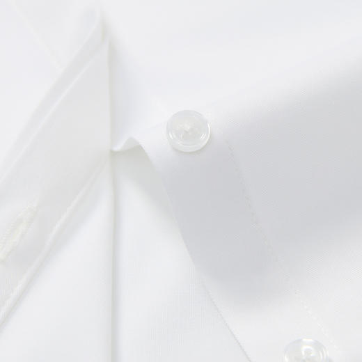 【含莫代尔 】罗蒙女士七分袖暗门襟衬衫纯色百搭商务面试职业衬衣女 商品图6