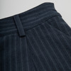 ROMI STUDIO【高品质】简约百搭轻奢A字藏蓝色条纹高腰裤裙K2631 商品缩略图6