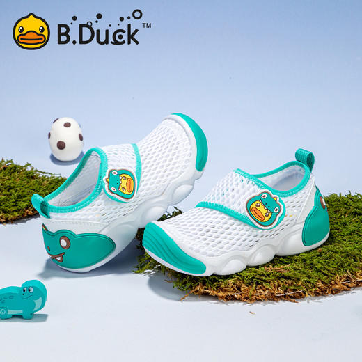 B.Duck小黄鸭童鞋夏季儿童运动鞋24-32 BY1686872 商品图2