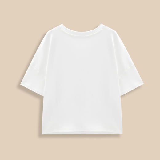 IEF/爱依服2025短袖夏季 韩版文艺休闲通勤气质百搭宽松T恤女N43601-X- 商品图1