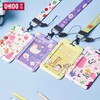 优和公交卡地铁卡校园卡接送卡饭卡保护套创意卡通挂绳 随机图案1个 工牌胸卡工作证卡套市民卡 商品缩略图1