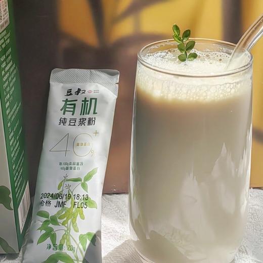 零添加色素零添加香精有机豆浆粉   20g*10条   商品图4