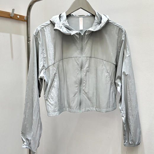 哈瓦塔UV梭织带帽短款防晒衣H350116 商品图3