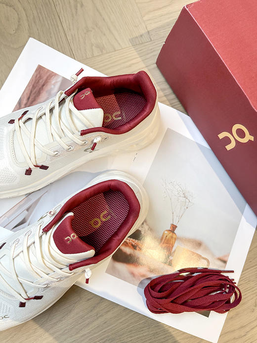 部分现货 THS-无 昂跑家 限定款 红金配色鸿运款 巨轻便运动鞋 QZ105 商品图6