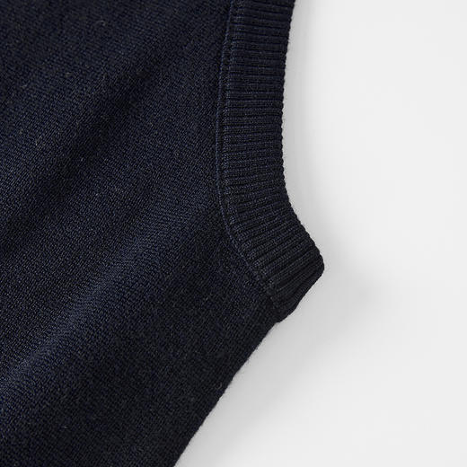 ROMI STUDIO“柔韧之间”14针 %英格兰羊毛针织无袖背心 422J5097 商品图2