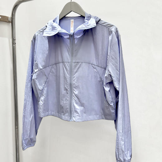 哈瓦塔UV梭织带帽短款防晒衣H350116 商品图2