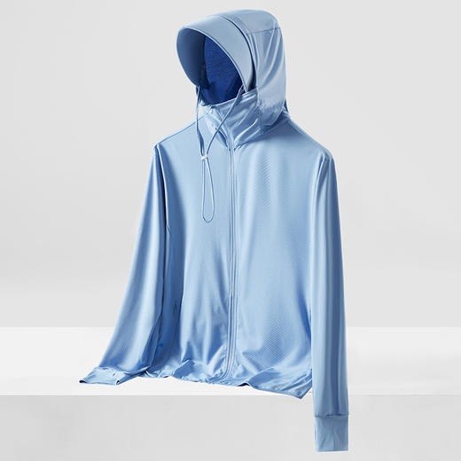 【UPF50+男女情侣防晒衣】夏季冰丝薄款透气户外专业钓鱼防晒服可拆卸帽檐 商品图1