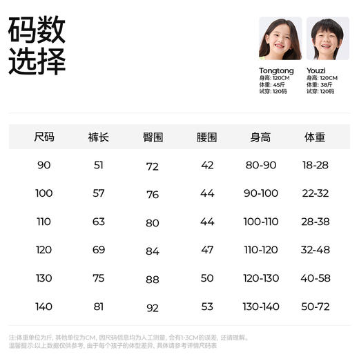 【儿童防蚊速干裤】森林棠25夏款中小童吸湿速干薄款运动裤防蚊裤41082527 商品图5