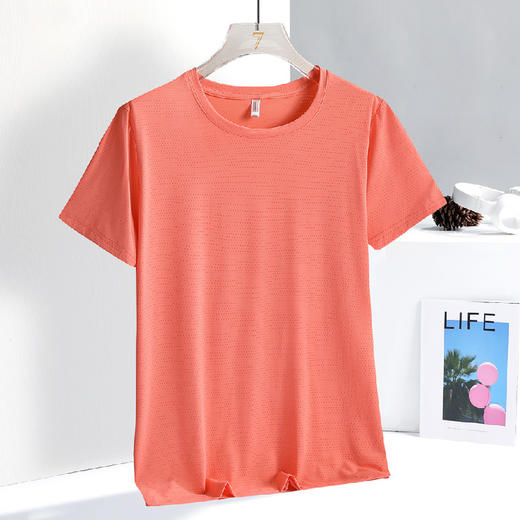 户外登山速干衣短袖女透气吸汗快干运动服男女同款轻薄快干上衣潮 商品图3