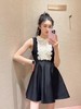 JORYA*25Ss春夏新款蕾丝娃娃领露思同款小黑裙（DQJ） 商品缩略图0