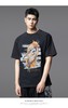 PINLI品立2025夏季新款动物印花烫钻短袖T恤男休闲圆领体恤衫上衣BG252111030 商品缩略图0