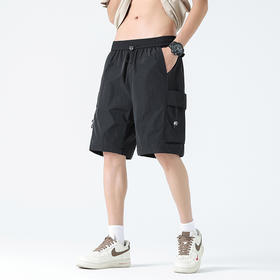 夏季薄款冰丝速干休闲长裤运动五分短裤男士男生裤子