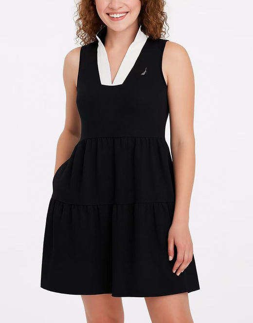 打折啦📣Nautica推荐你们最近很🔥的叠层复古裙，现在打折直邮✈️只要280元🉐包税包邮到手了🔥连衣裙👗显瘦遮肉肉效果超棒！ 商品图1