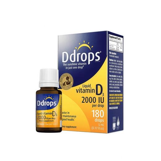 Ddrops婴幼儿维生素D3滴剂 商品图4