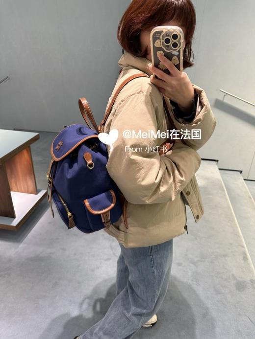 MIUMIU缪缪经典徽标Logo棉背包双肩包三色系列（MM） 商品图6