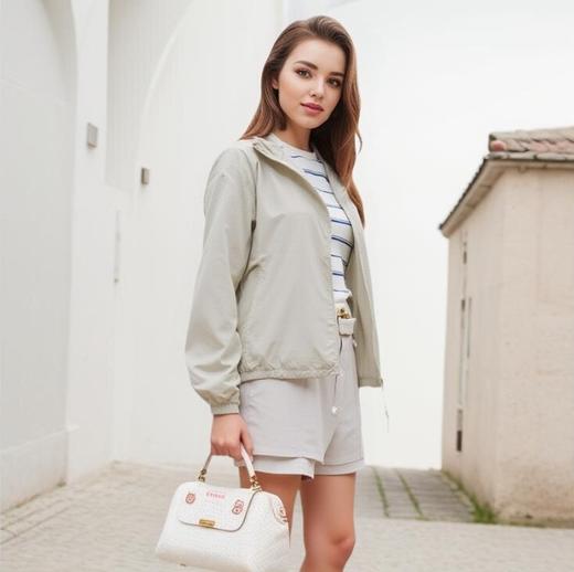 佐丹奴女装25年新款凉感防紫外线梭织外套（防晒衣）05375004 商品图1