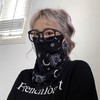 防晒面罩男女冰丝挂耳护颈围脖夏天遮阳脸罩袖套腰果花骑行运动户外面巾潮 商品缩略图2