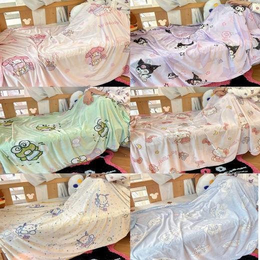 婴幼儿A类竹纤维夏凉毯幼儿园午睡毯丝滑柔软凉爽透气不闷汗柔 商品图1