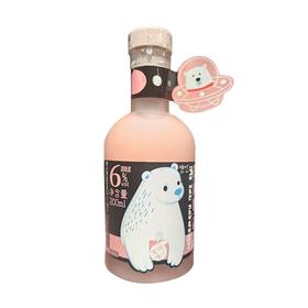 態本態 6度蜜桃酸奶酒 200ml/瓶