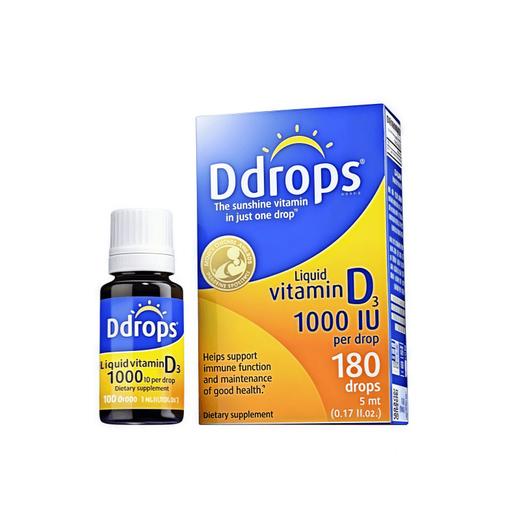 Ddrops婴幼儿维生素D3滴剂 商品图5