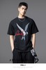 PINLI品立2025夏季新款潮牌动物印花短袖T恤男休闲圆领体恤衫上衣BG252111020 商品缩略图0