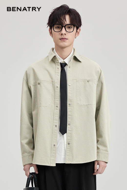 贝纳川牛仔衬衣式外套ECF100009 商品图4