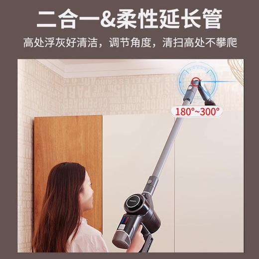 福库（CUCKOO）吸尘器大吸力家用无线手持吸拖一体式多功能吸毛神器 CVC-A1411UG-(5个吸头) 商品图2