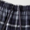 ROMI STUDIO“慵懒随性”纯棉磨毛松紧腰直筒格纹休闲裤RW25SXY0134 商品缩略图2