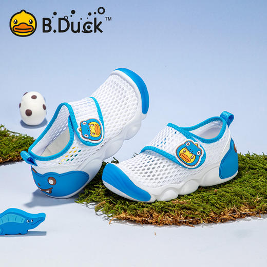 B.Duck小黄鸭童鞋夏季儿童运动鞋24-32 BY1686872 商品图0