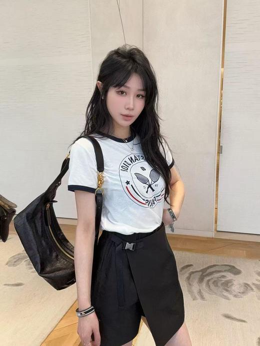 迪奥25Ss春夏新款网球拍印花圆领T恤（DQJ） 商品图8
