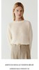 46-5 纯圆正 小禾 水溶性绵羊毛 玉米花肌理 针织上衣 朦胧高级炒鸡软糯 商品缩略图9