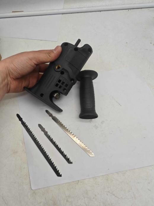 【货号02001】电钻变曲线锯马刀锯转换头家用电动锯小型木工锯子万能手持往复锯 商品图2